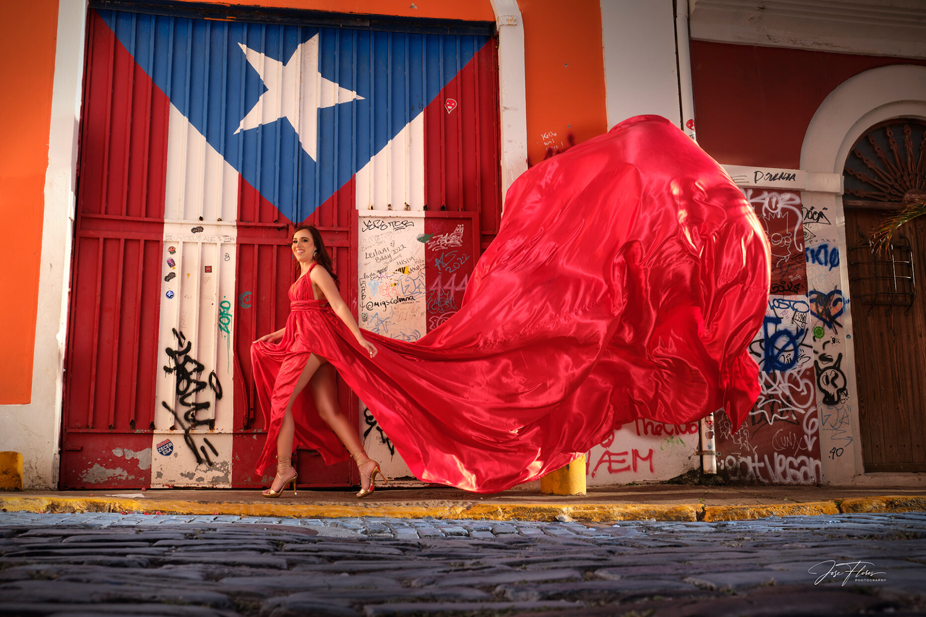 Flying dress Old San Juan