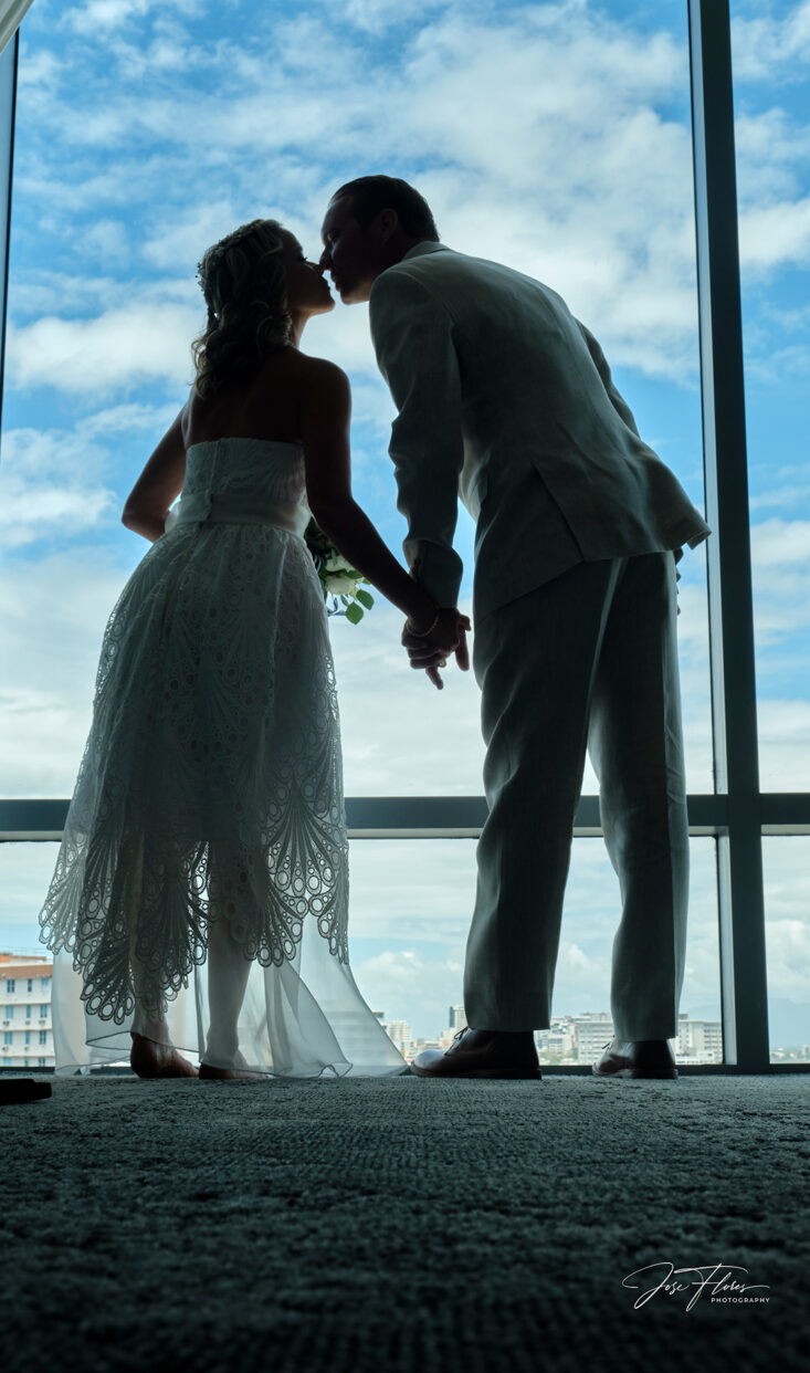 Destination wedding photos in San Juan, PR